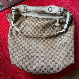 Gucci canvas bag